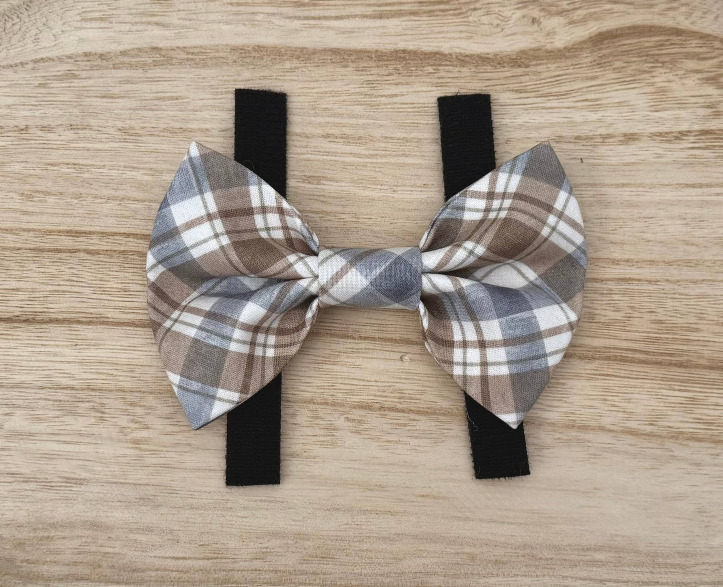 Plaid Pet Bow Tie