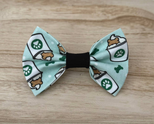 StarPups Coffee Pet Bow Tie