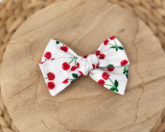 Cherries Hair Bow