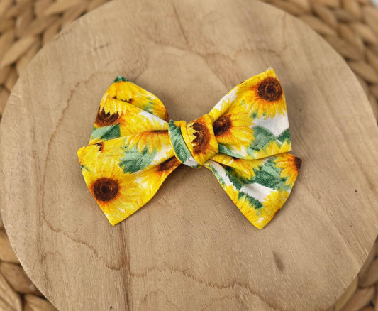 Sunflowers Hair Bow
