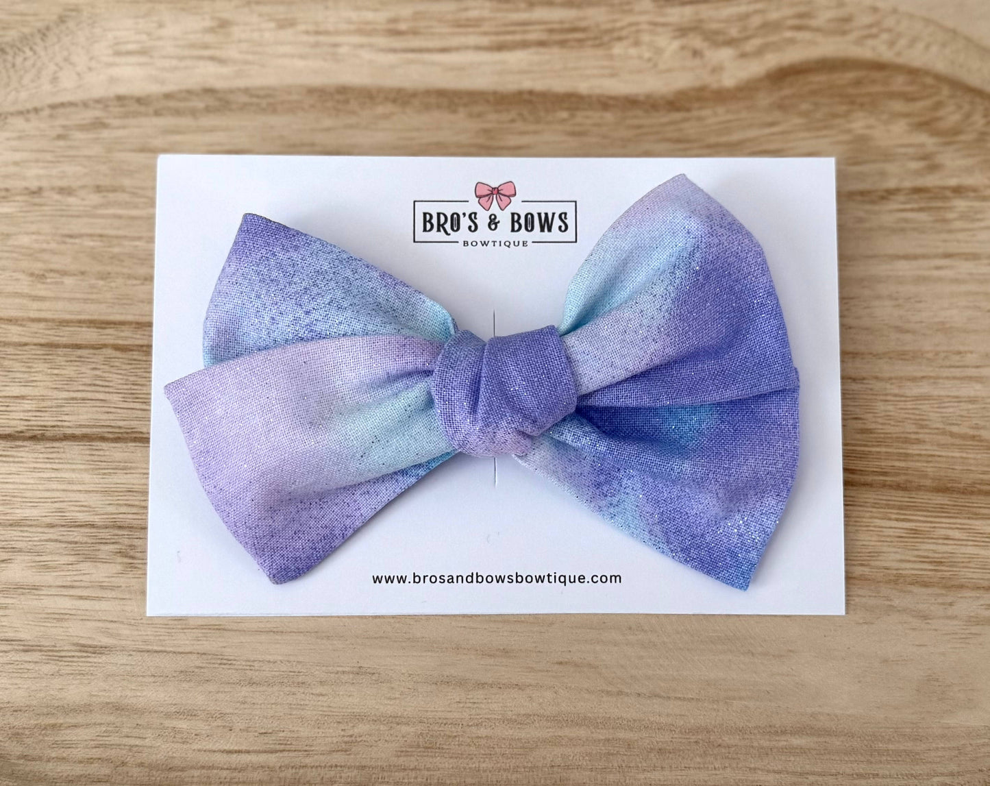 Sparkle Tie Dye Hair Bow