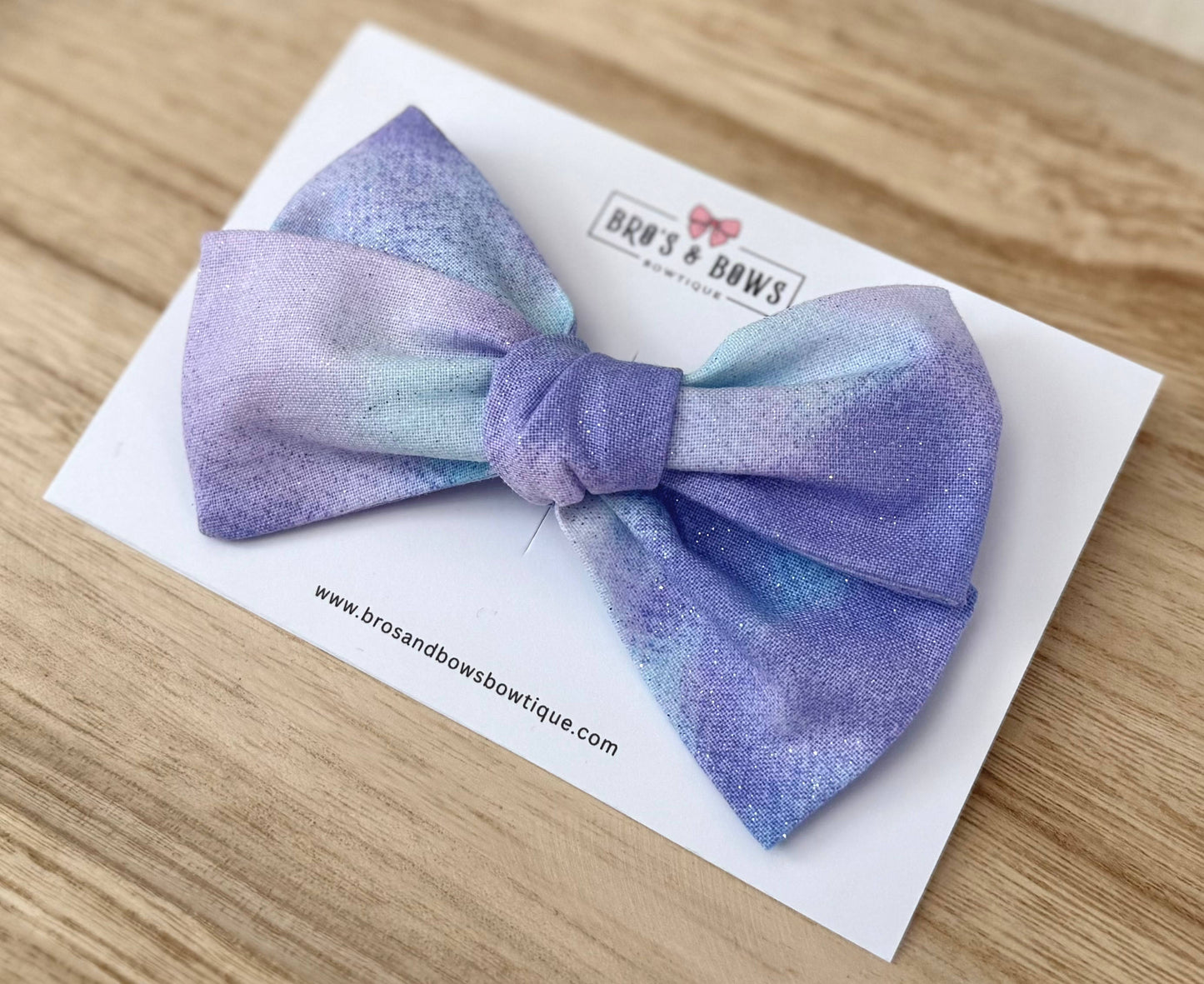 Sparkle Tie Dye Hair Bow