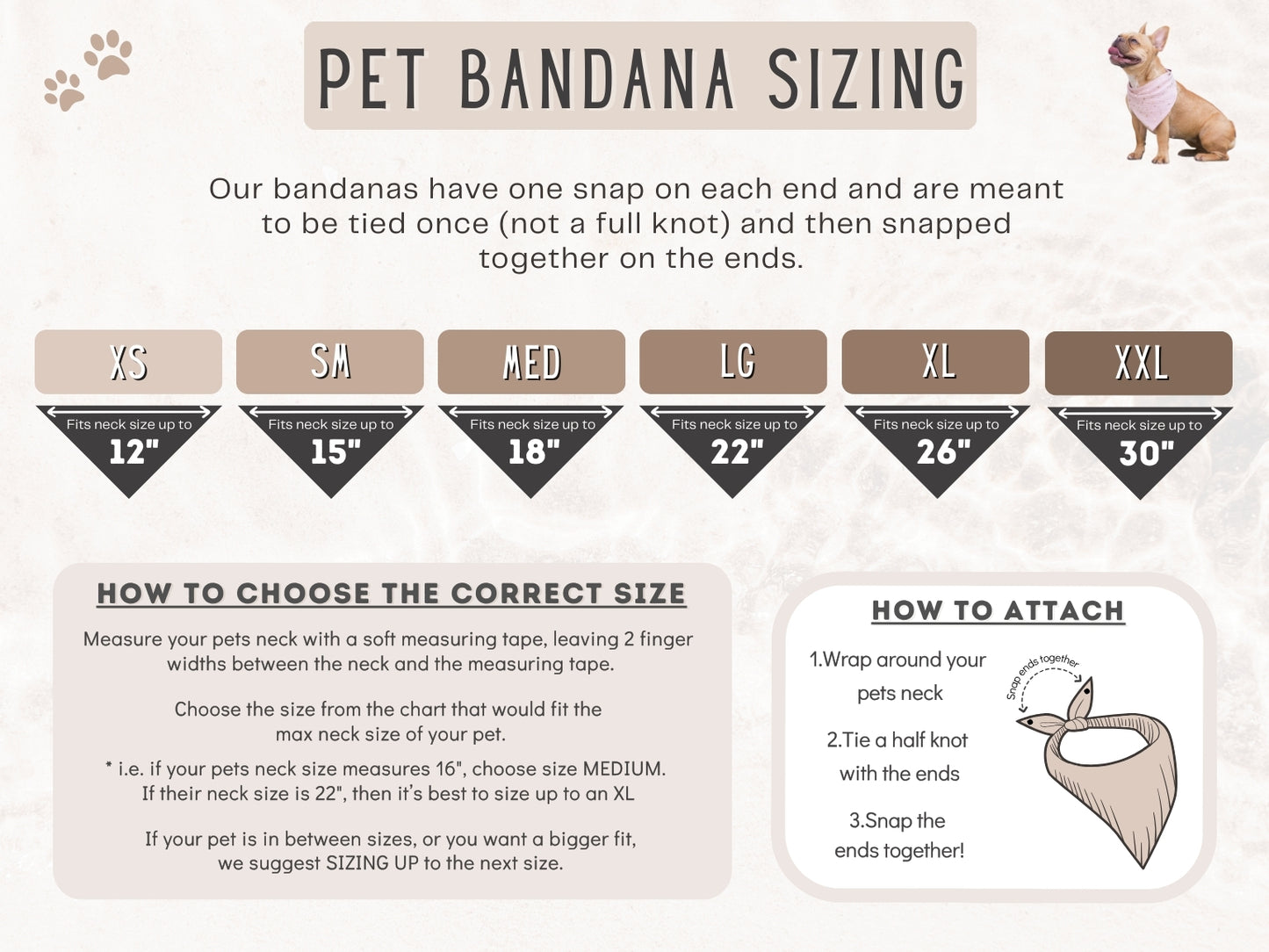 Donuts Pet Bandana Bib