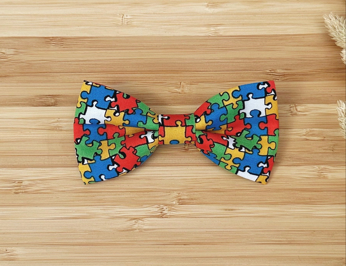 Puzzle Pieces Bow Tie